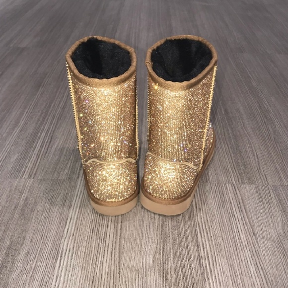 πππ¨π© πππ― 8 πRose Gold Swarovski Boot - Picture 6 of 8